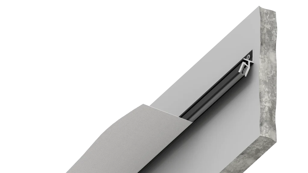 Detailansicht Spanndecke