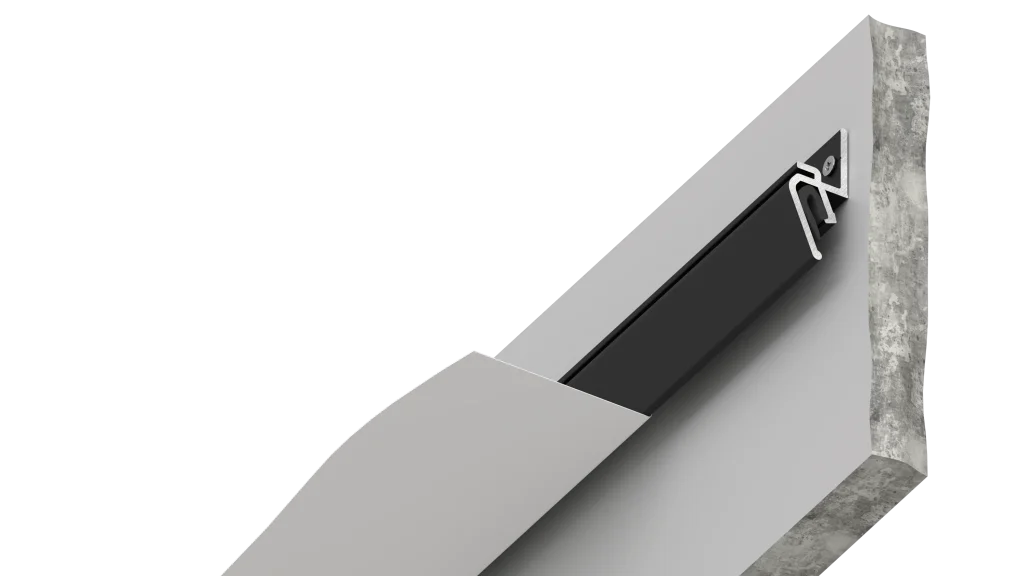 Detailansicht Spanndecke