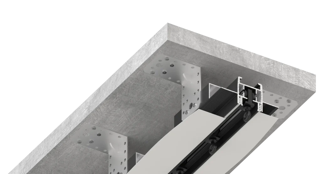 Detailansicht Spanndecke