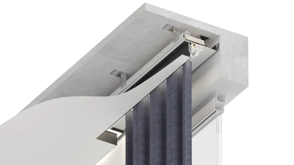 Detailansicht Spanndecke